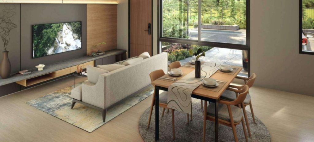 Tipe Vireya 6x12 ruang tamu