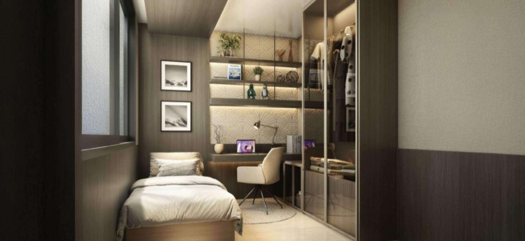 Kamar anak rumah tipe 7x14 vireya bsd city