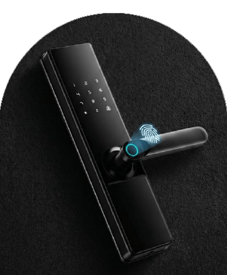 Fitur Free Smart Door Lock untuk keamanan maksimal di hunian Vireya BSD City.